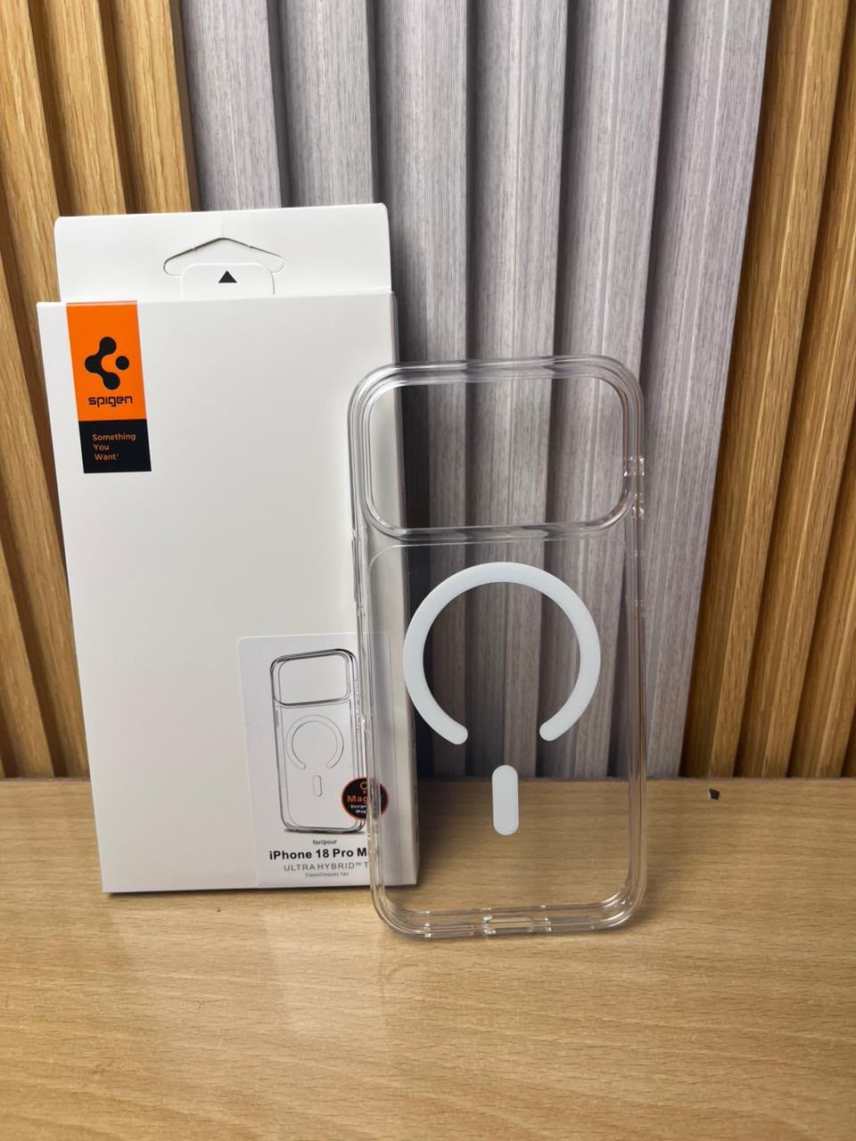 Spigen Crystal Clear Case for iPhone 18 Pro Max – Best Transparent Shockproof Cover with Air Cushion Technology & Anti-Yellow Protection | Slim Crystal Clear Back Case Pakistan