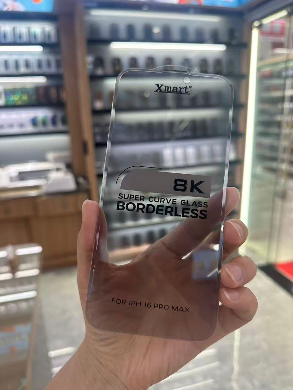 XMART 8K Borderless Super Curved Diamond Glass