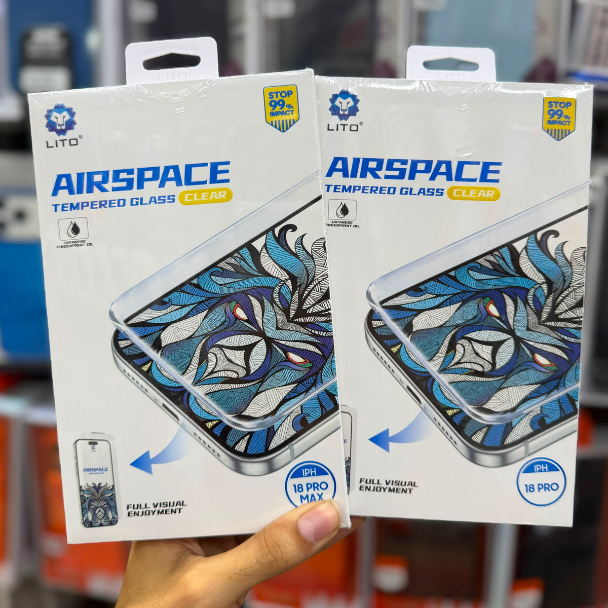LITO AIRSPACE BORDERLESS 3D CURVED CLEAR & PRIVACY GLASS