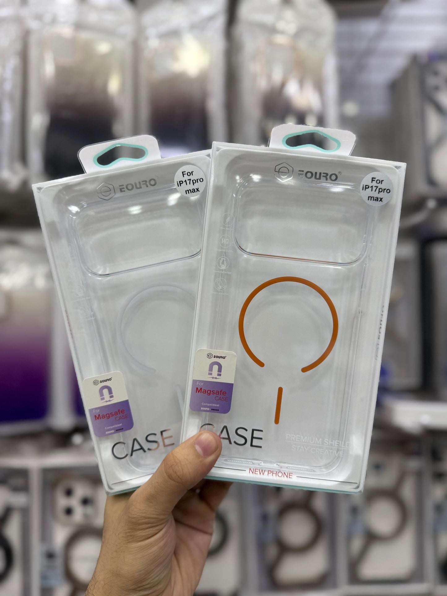 Eouro Slim Clear MagSafe Case - 17 Pro & 17 Pro Max