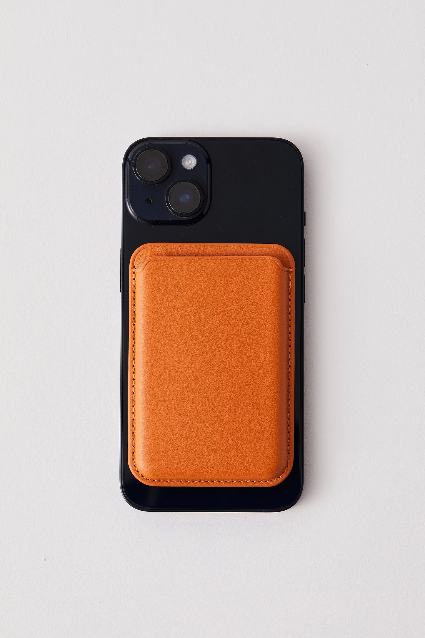 Premium Leather MagSafe Wallet - Magnetic Card Holder for Phone