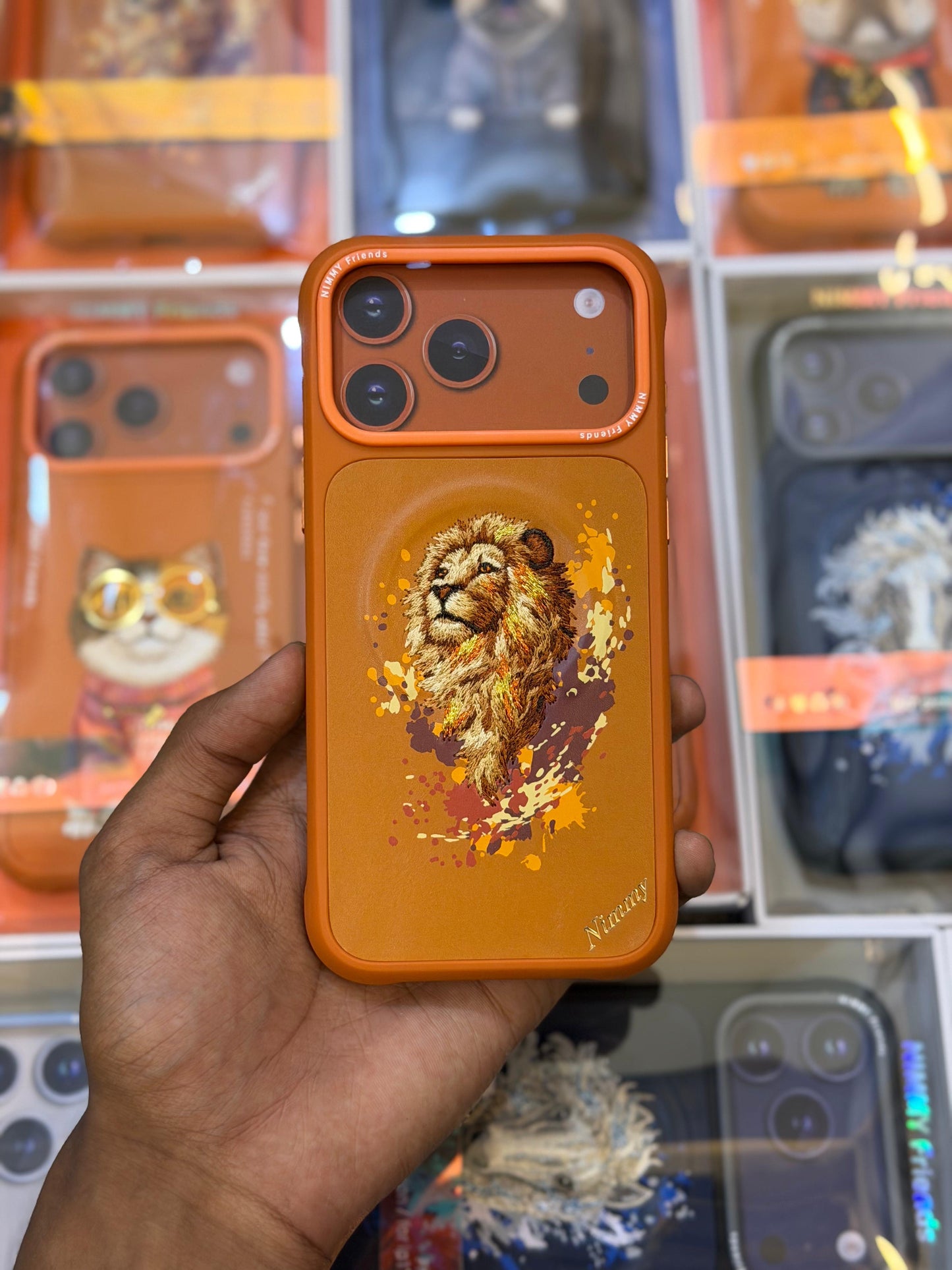 NIMMY Dazzling Embroidered Cases with MagSafe 17 Pro Max