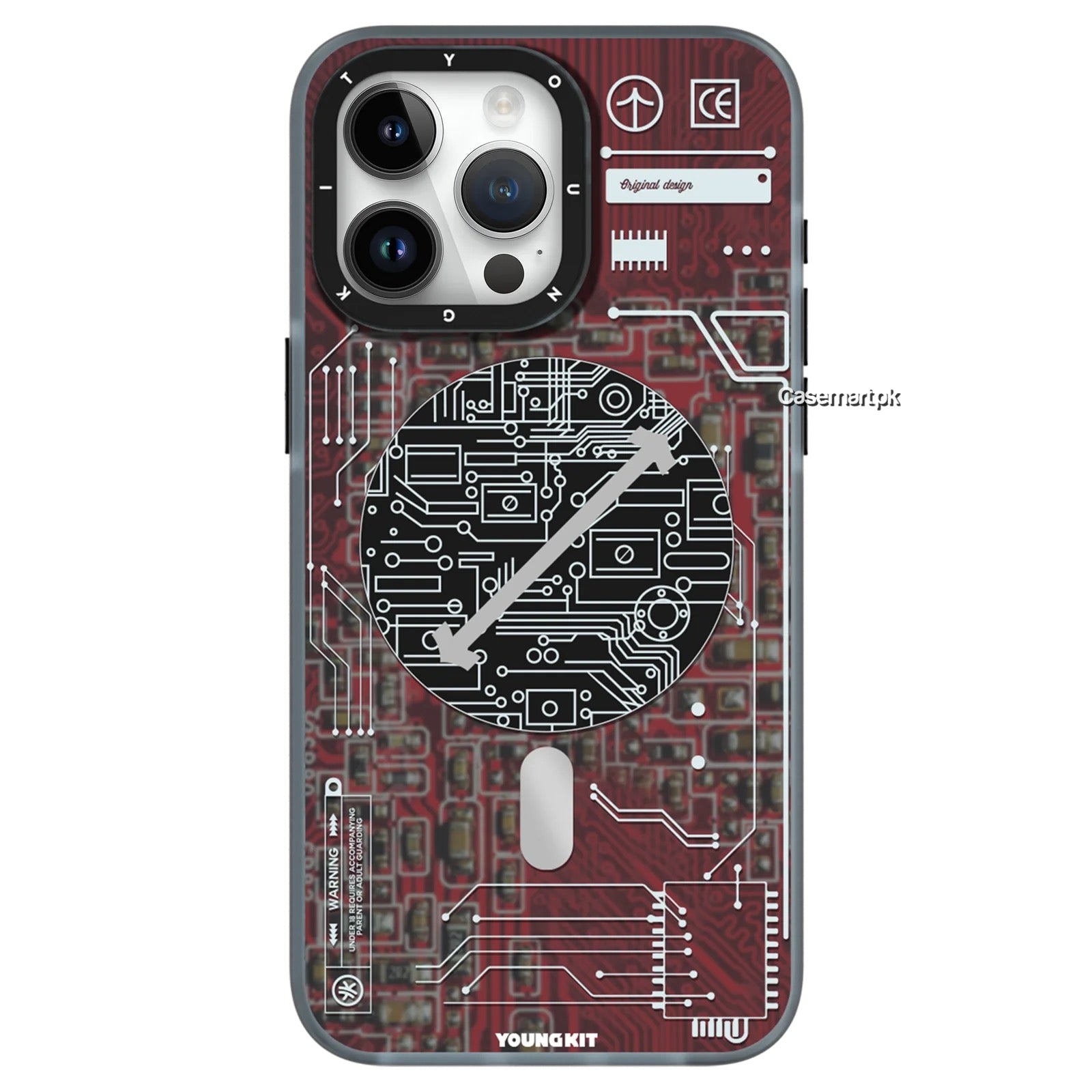 Original Young kit futuristic circuit case