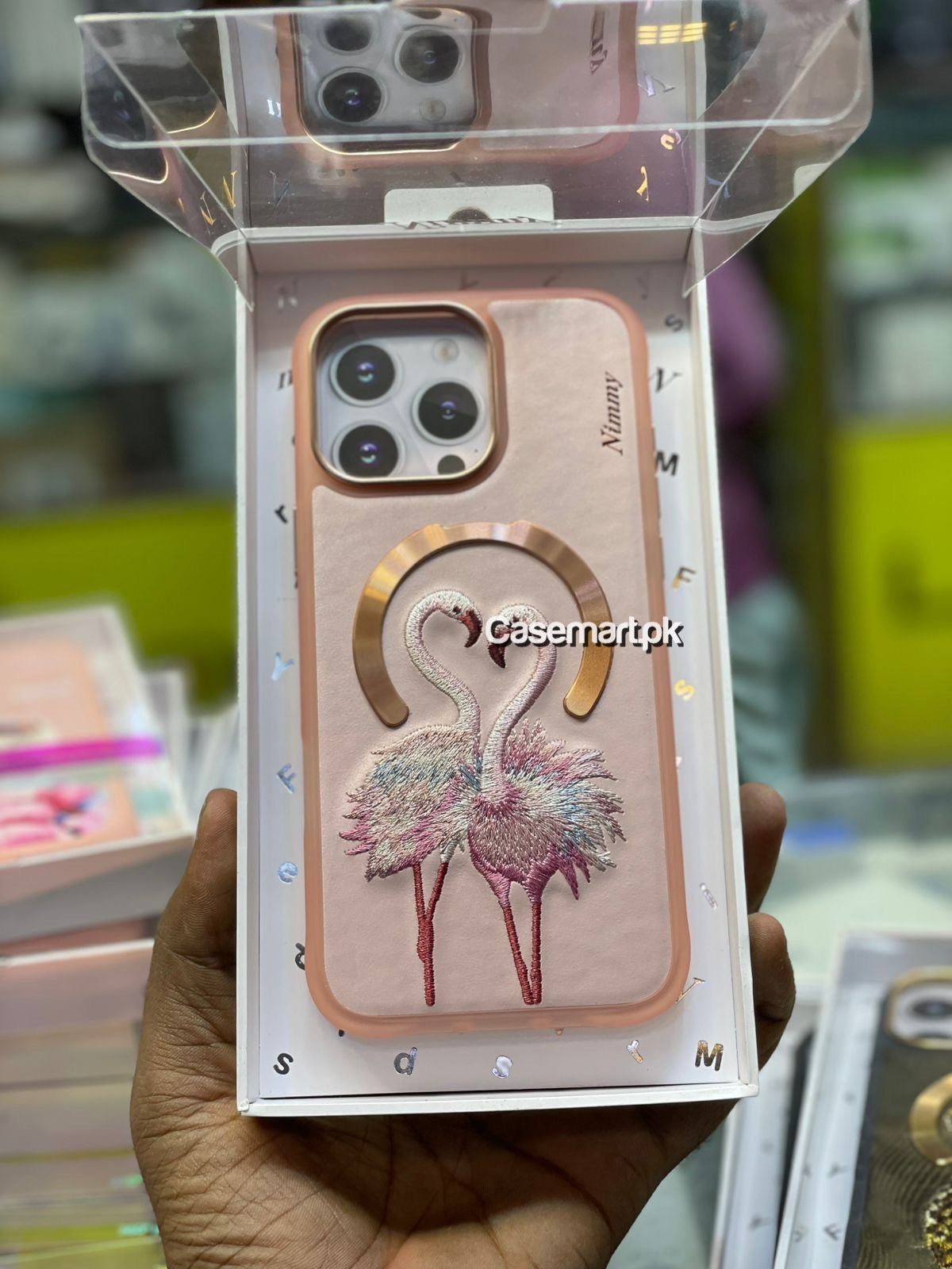 Nimmy original fantasy animal case finewoven+magsafe for Apple iPhone 16 pro max