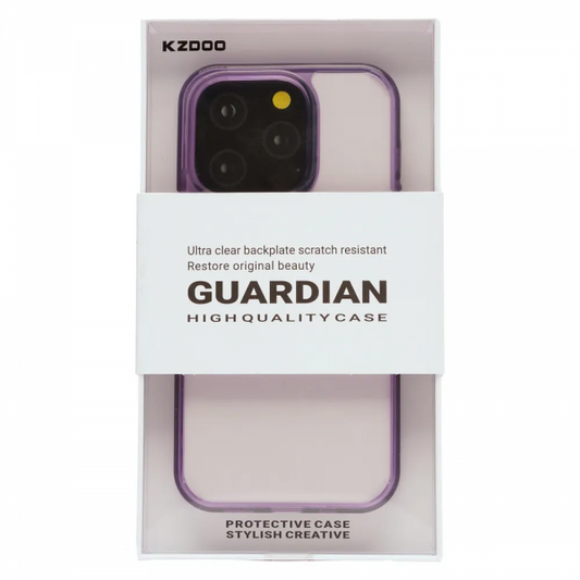 Kz-Doo GUARDIAN Deep Purple Soft Case 14 Pro Max