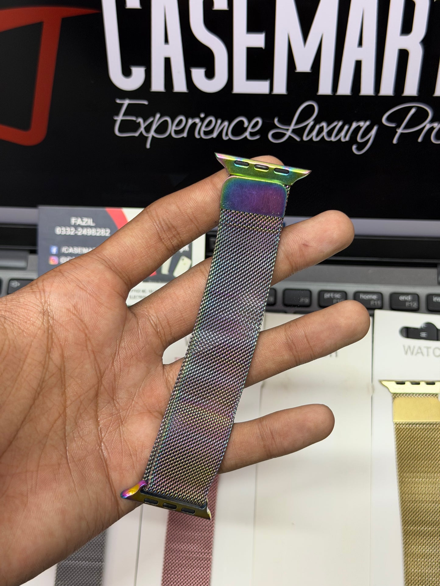 Milanese Magnetic Mesh Loop Band for Apple Watch 42 to 49 mm