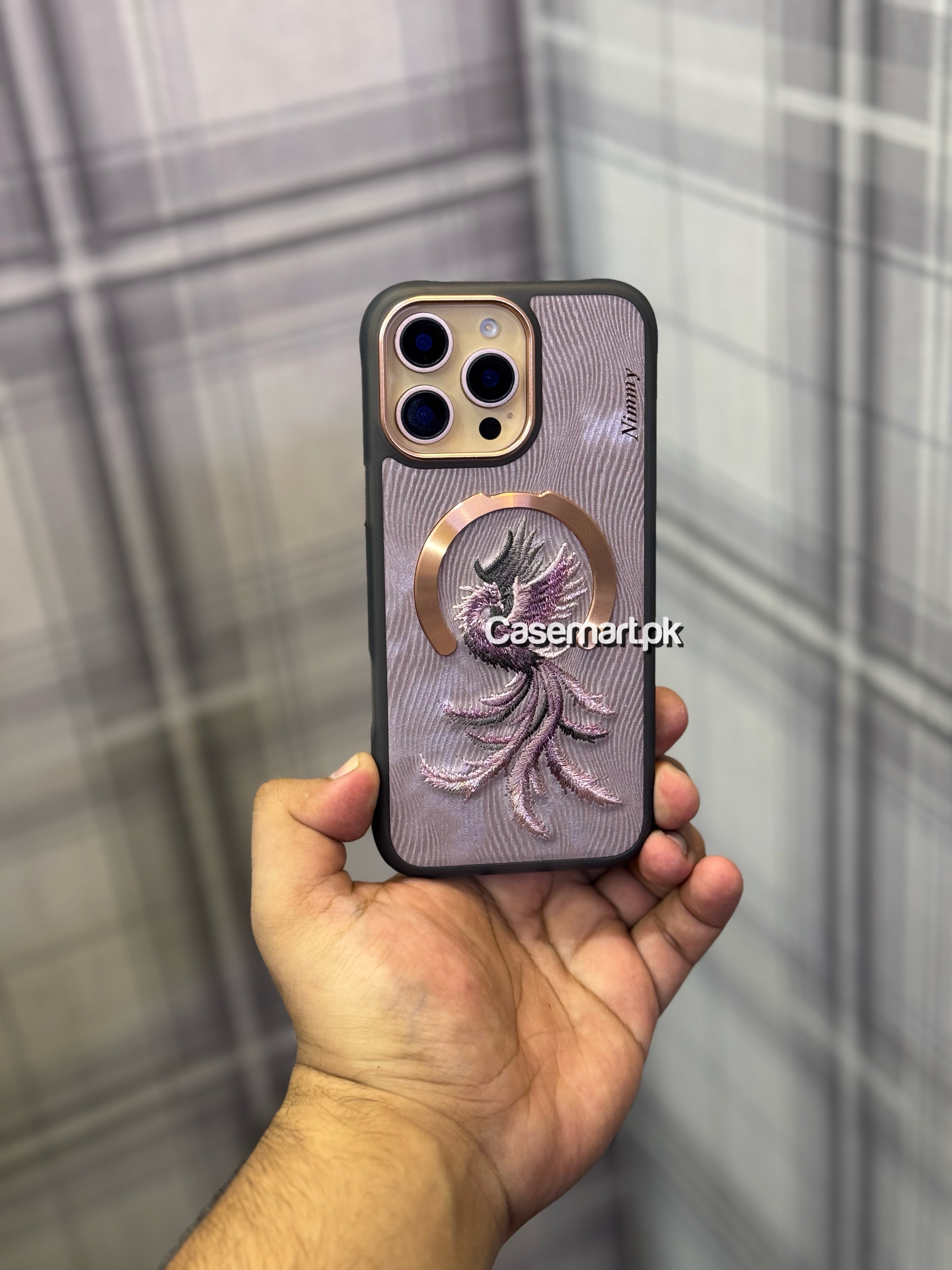 Nimmy original fantasy animal case finewoven+magsafe for Apple iPhone 16 pro max