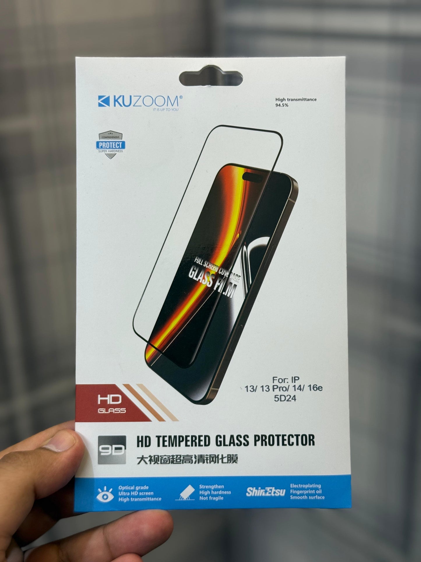 Original Kuzoom Clear Glass For All iPhone Models