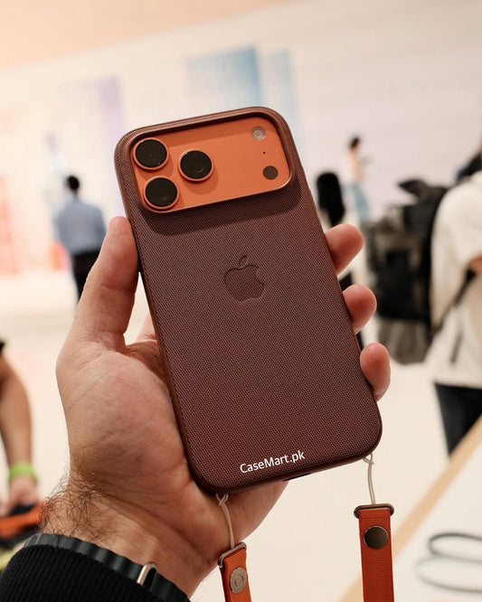 Apple Official TechWoven Case Sienna With Pop-Up