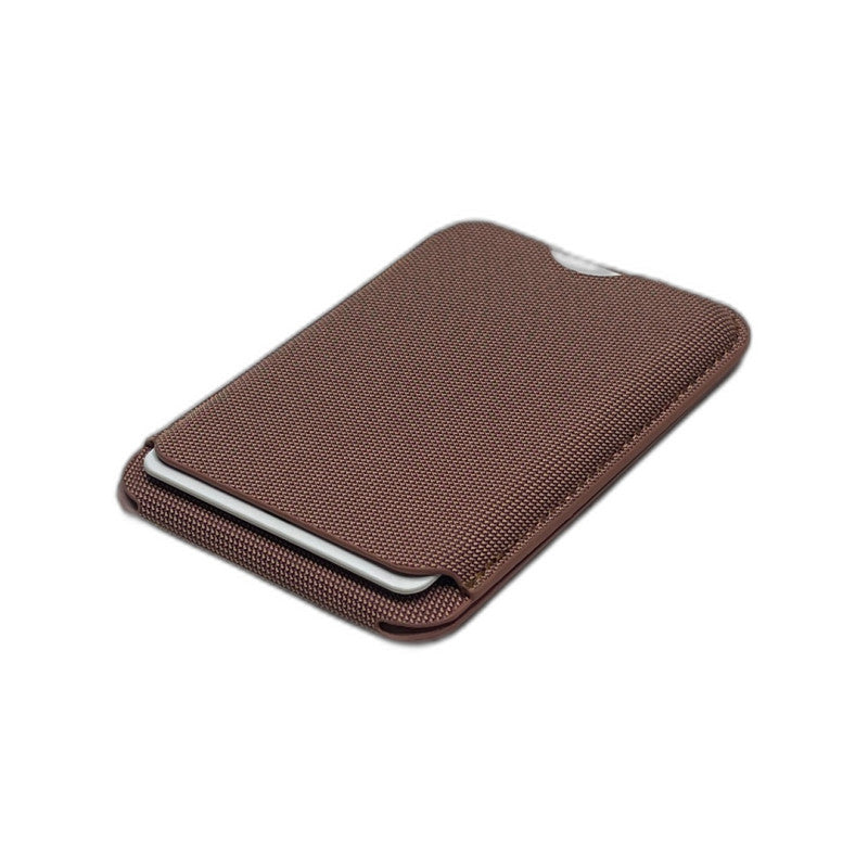 Snap on Phone Stand + Fabric Wallet - MagSafe TechWoven Slim Card Holder
