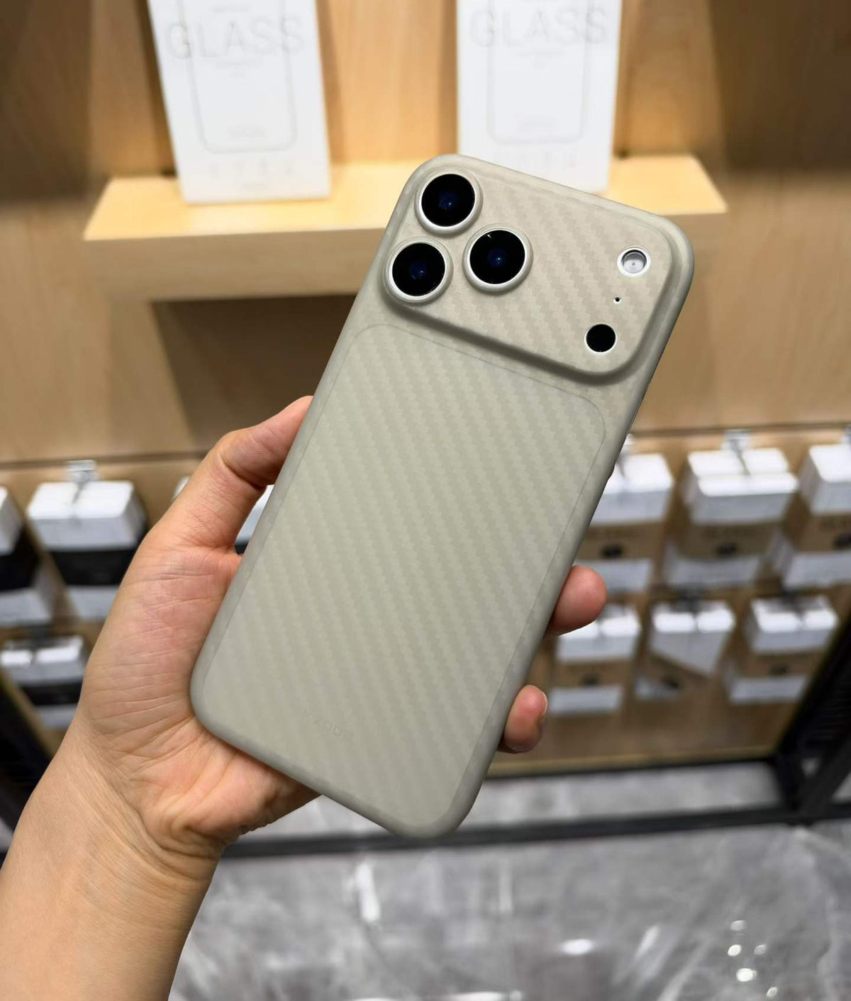 Kz-Doo Air Carbon Ultra Thin Case for iPhone | Premium 0.3mm Slim Protective Cover