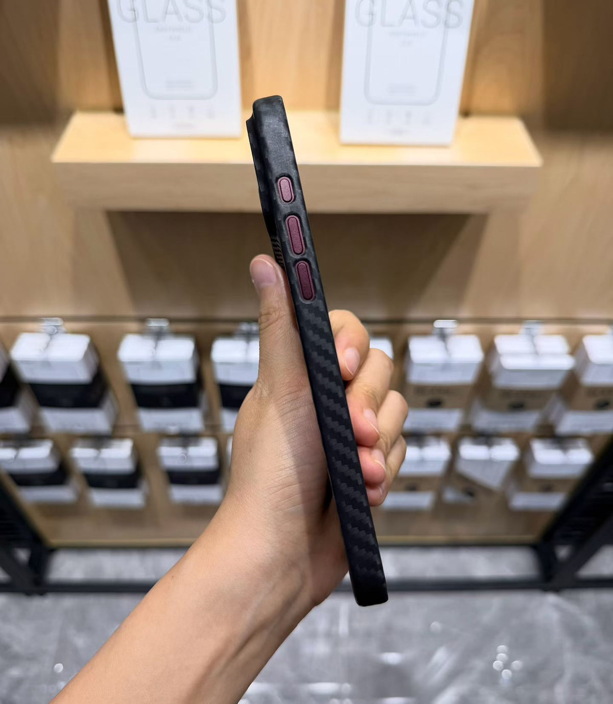 Kz-Doo Air Carbon Ultra Thin Case for iPhone | Premium 0.3mm Slim Protective Cover