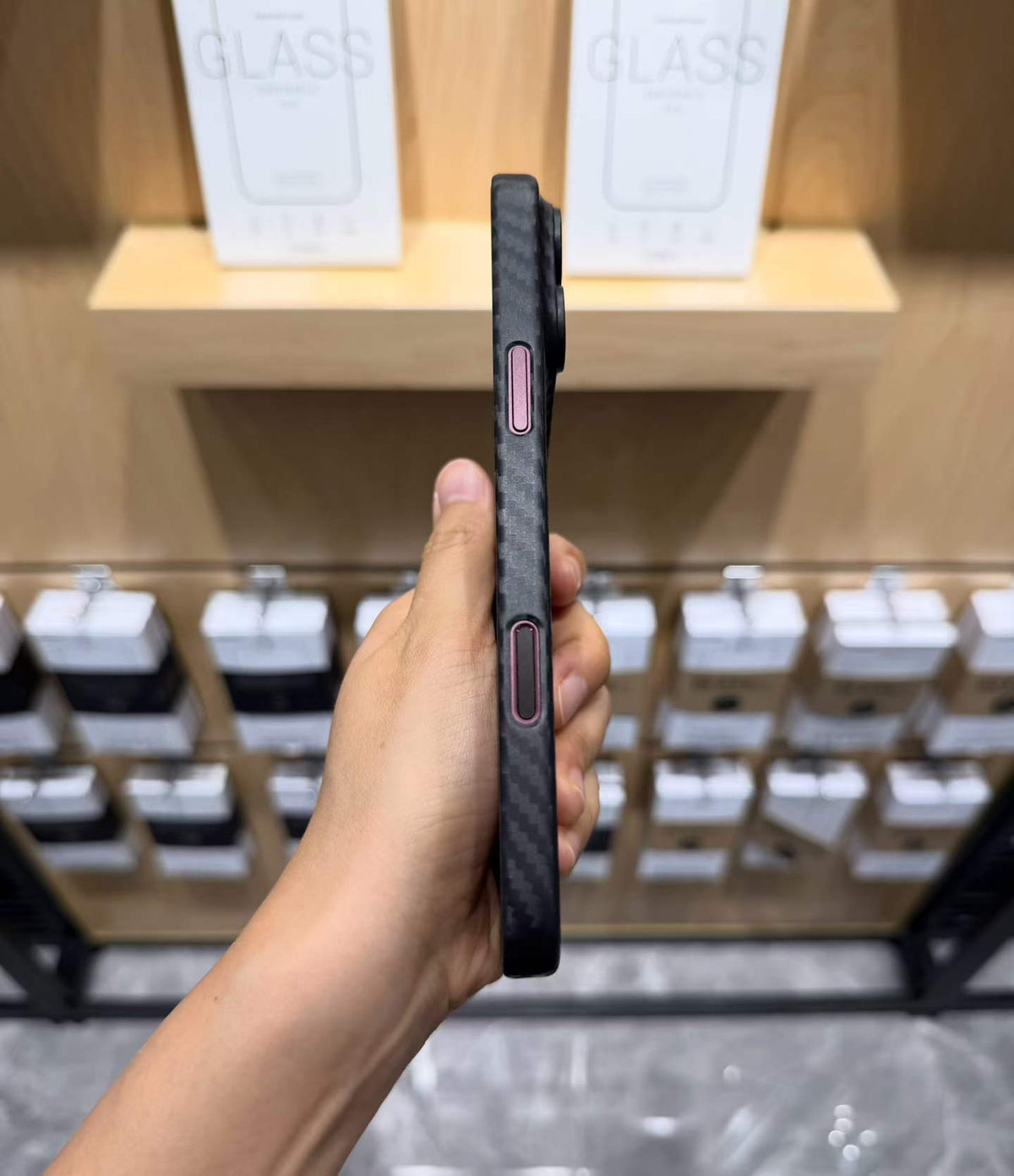 Kz-Doo Air Carbon Ultra Thin Case for iPhone | Premium 0.3mm Slim Protective Cover