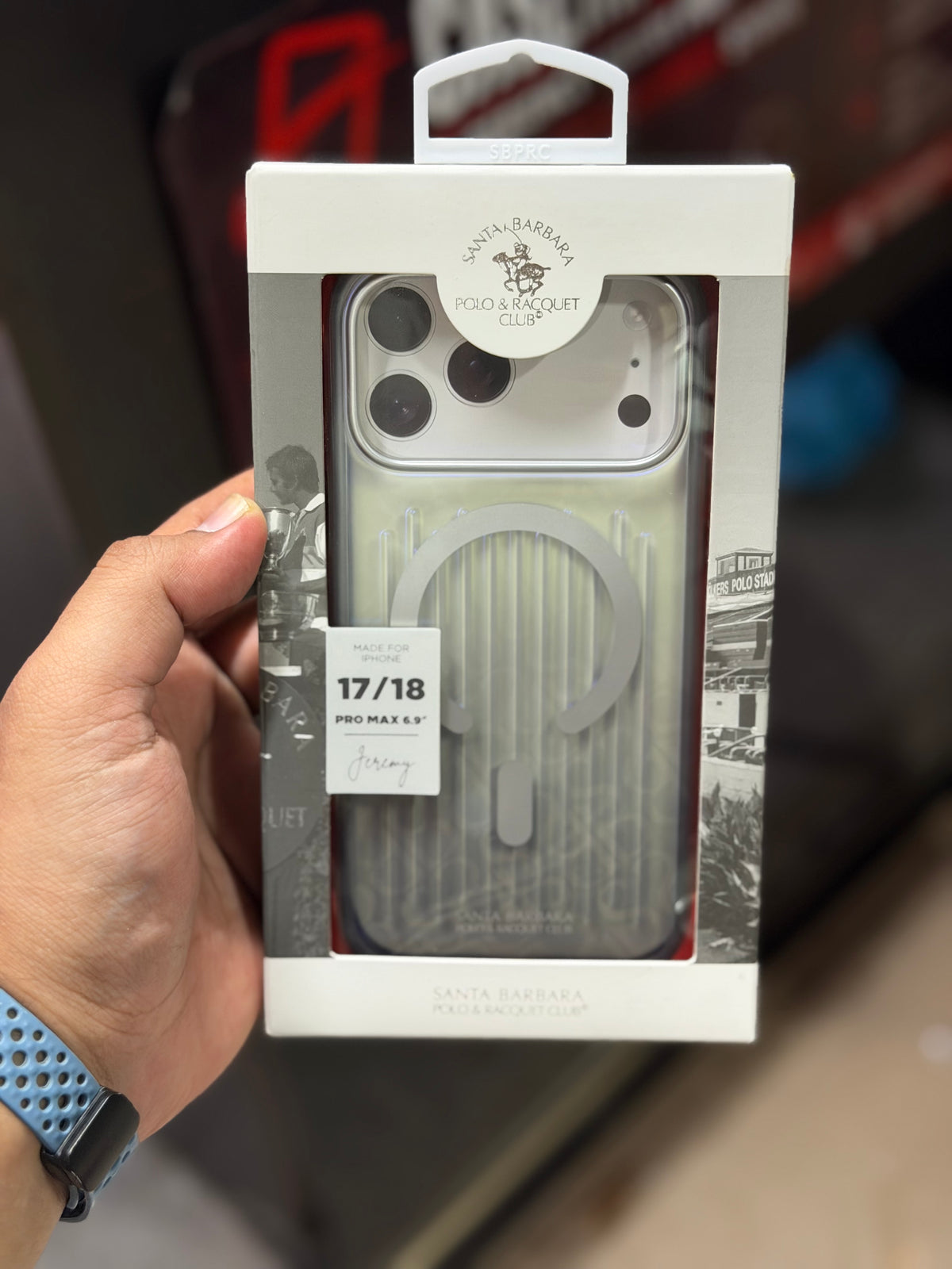 Polo Santa Barbara Jeremy MagSafe Case for iPhone 18 / 17 Pro Max – Slim Dual Tone Matte Finish Shockproof Back Cover (Non-Yellowing)