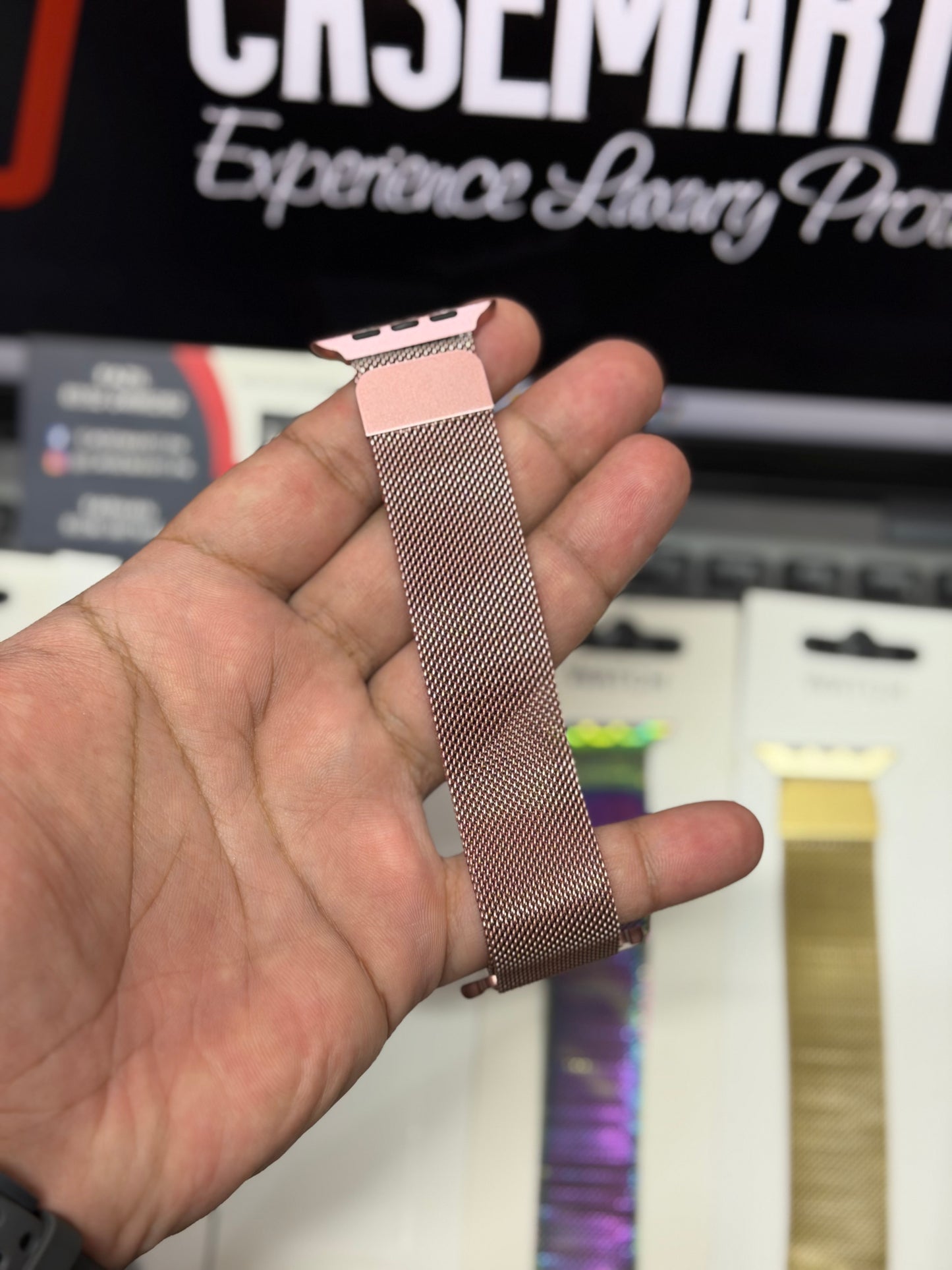 Milanese Magnetic Mesh Loop Band for Apple Watch 42 to 49 mm