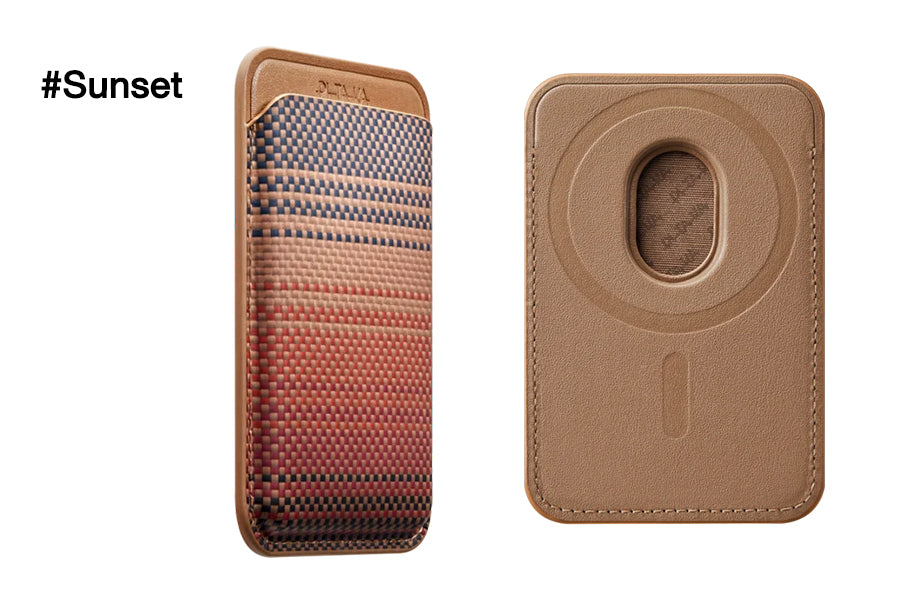 PITAKA MagSafe Woven Wallet - Magnetic Card Holder