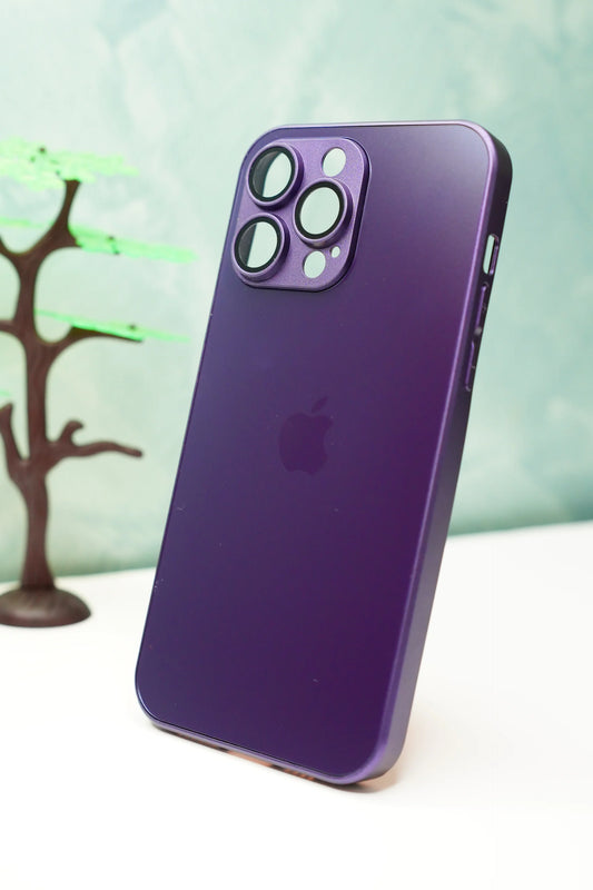AG-Glass Case Deep Purple 14 Pro Max
