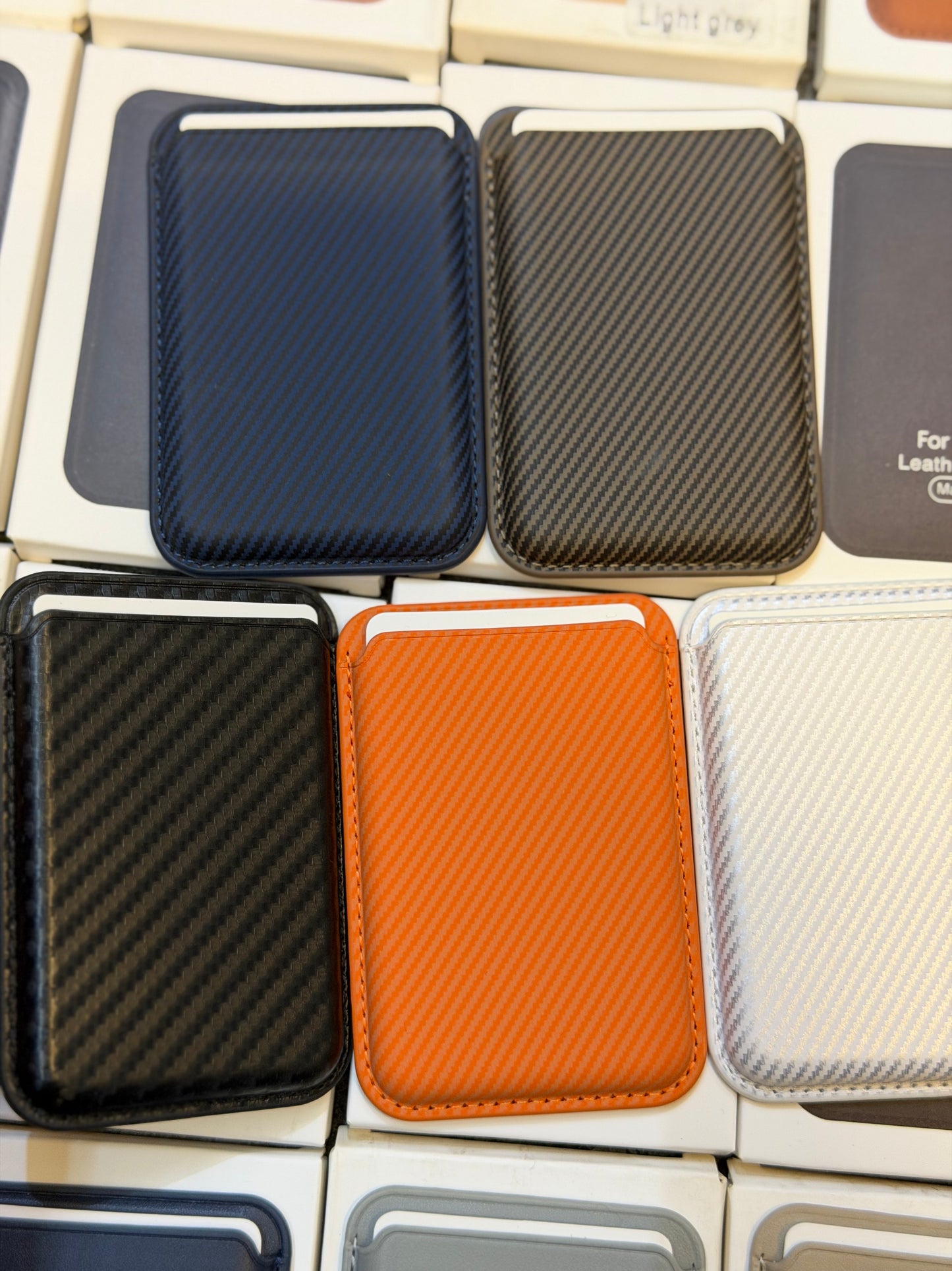 Carbon Fibre MagSafe Card Wallet