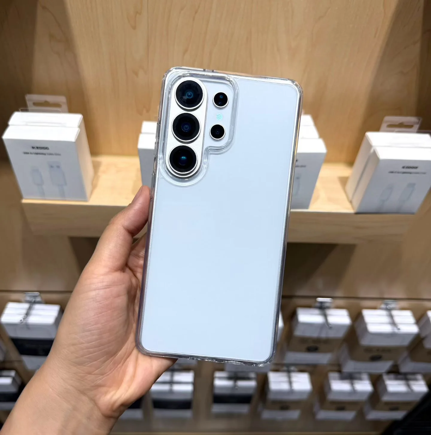Kz-Doo Clear Guardian Series Non-Yellowing Soft Case For S26 Ultra