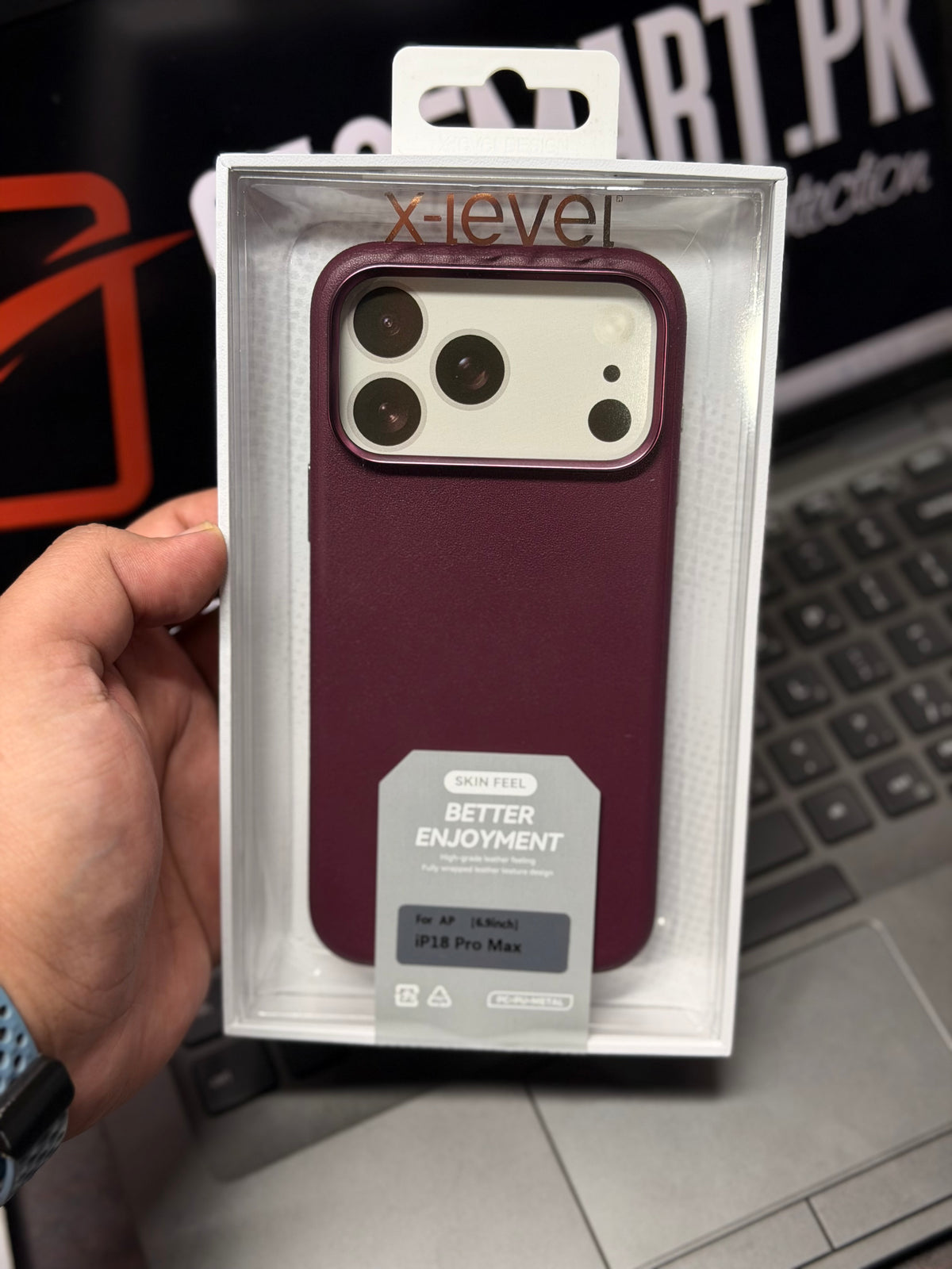 X-Level Skin Feel MagSafe Leather Case for iPhone 18/17 series