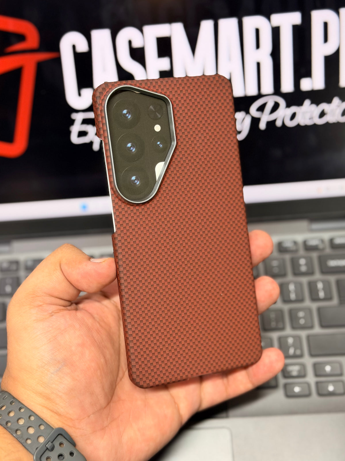 Carbon Fibre Side Cut X-Level Mars Collection Ultra Thin Case - S26 Ultra