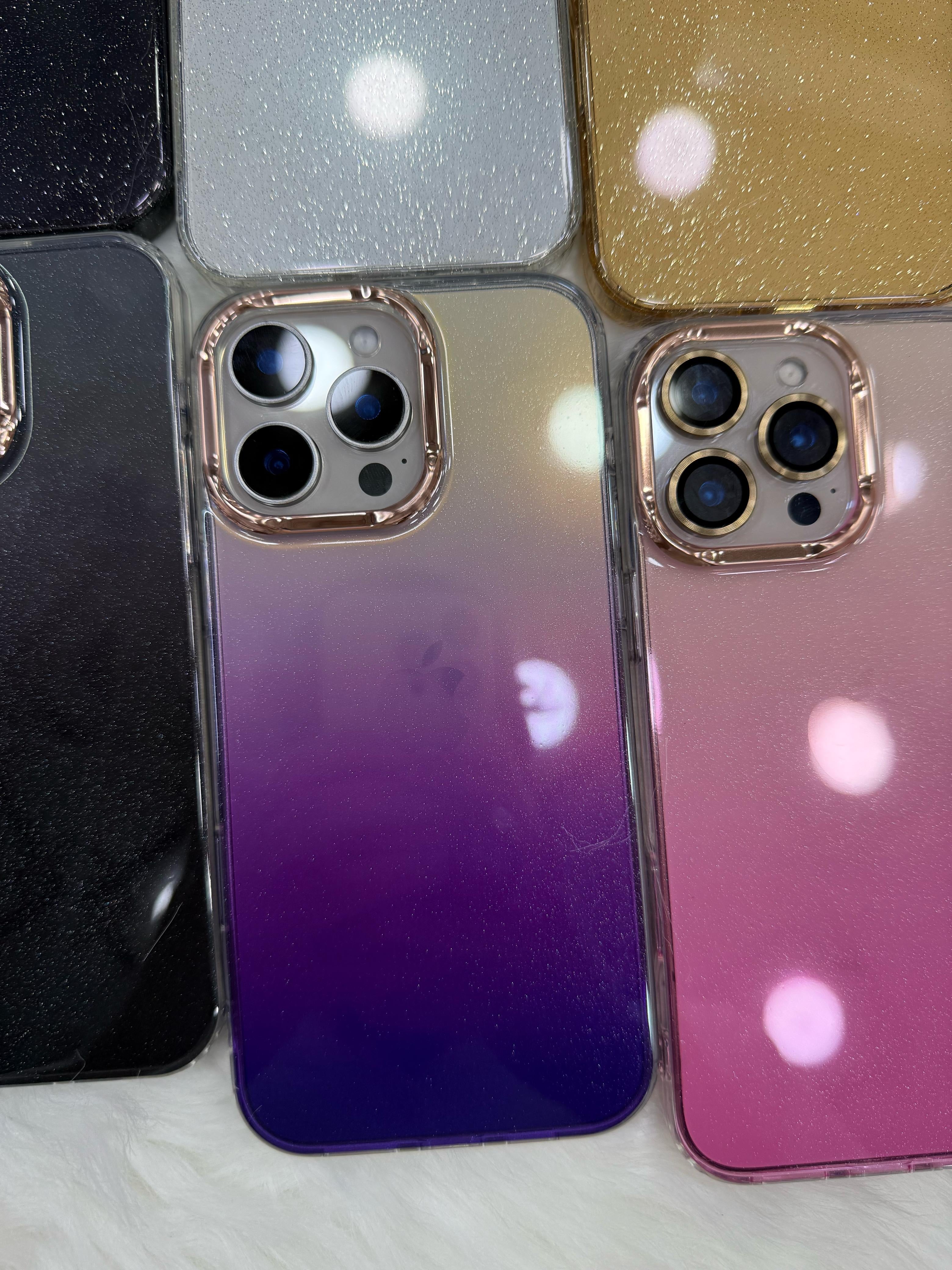 shimmer glitter case