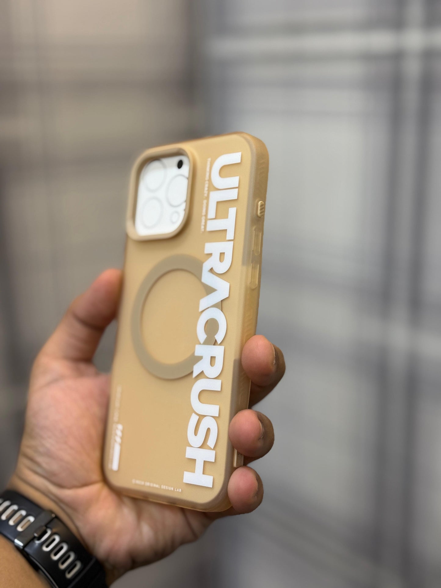 Original rock ultra crush case with magsafe desert iPhone 16 pro max
