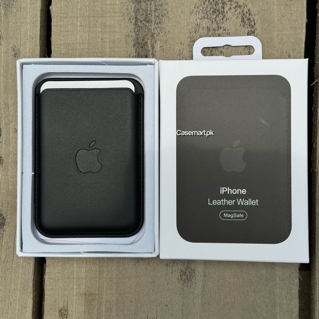 apple magsafe wallet with pop up notification apple 1:1 black in genuine leather