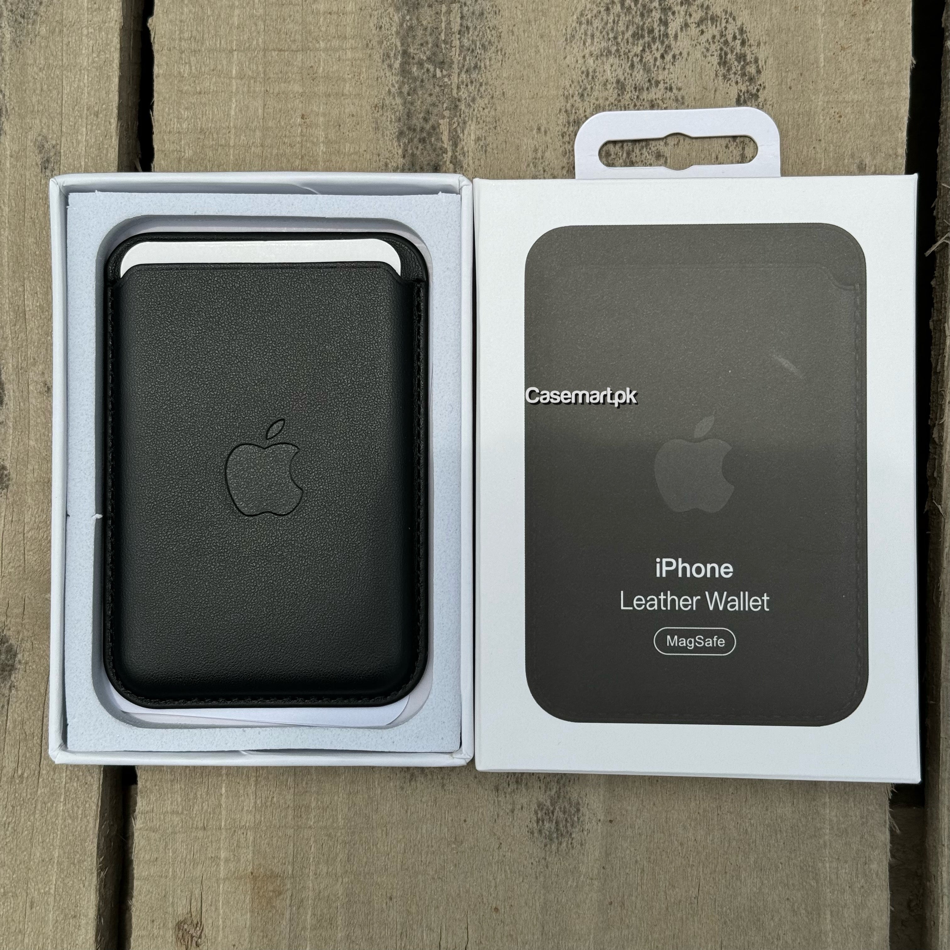 apple magsafe wallet with pop up notification apple 1:1 black in genuine leather