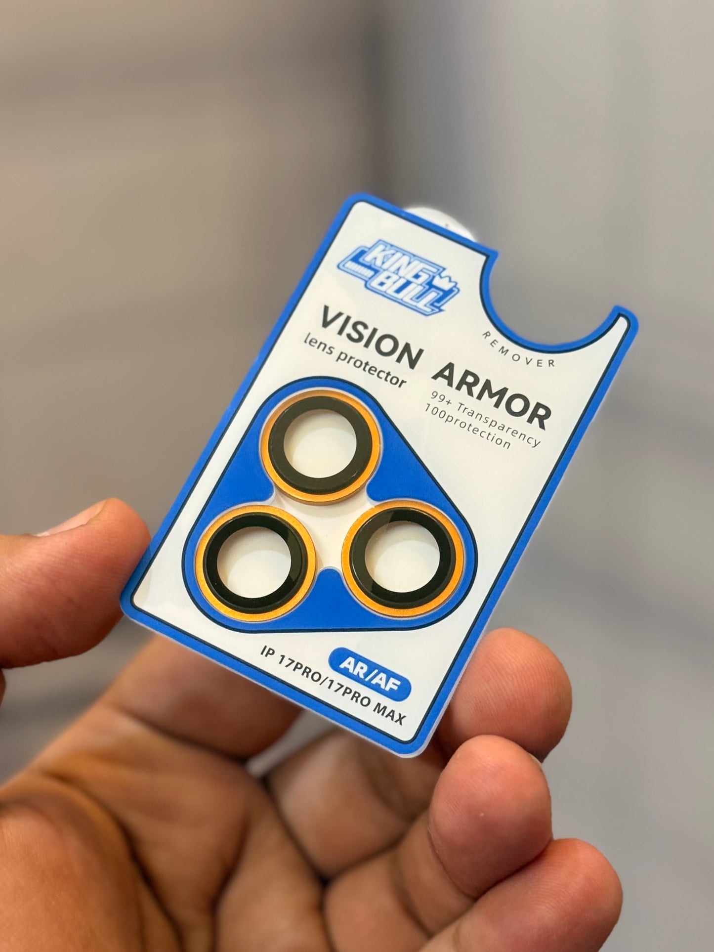 Kingbull Vision Armor Sapphire Camera Lens Rings for 17 Series