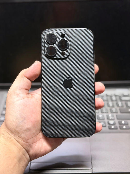 Carbon Texture case with Camera Protection 14 pro max