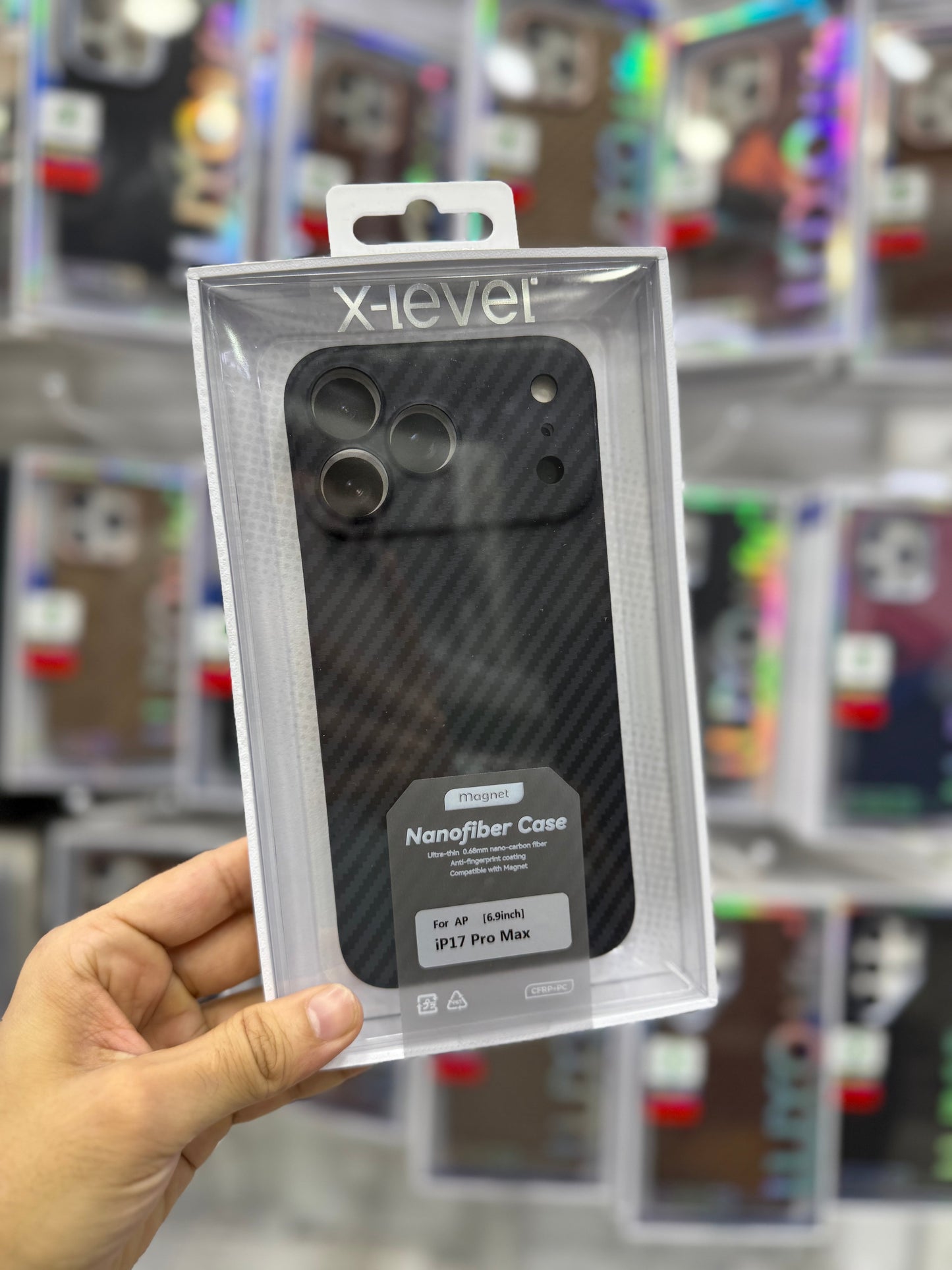 X-Level Nano Fiber Ultra Thin MagSafe Case - 17 Pro Max