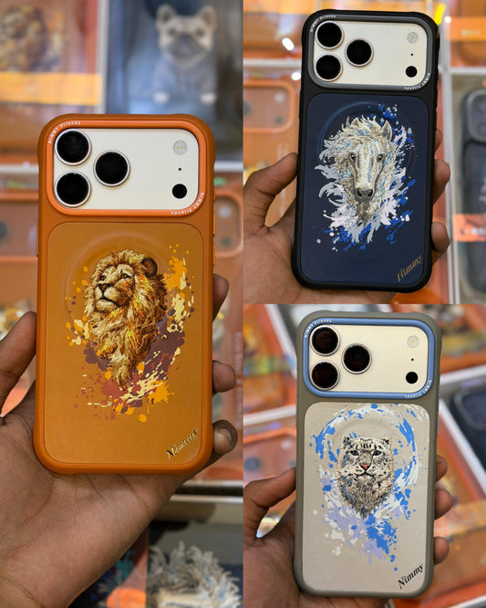NIMMY Dazzling Embroidered Cases with MagSafe 17 Pro Max
