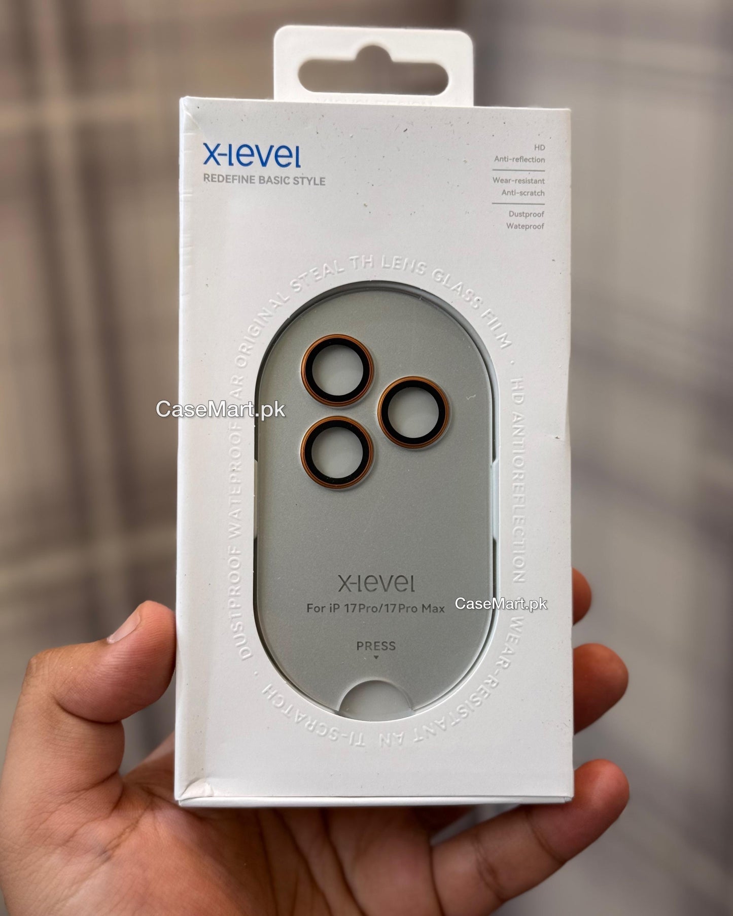 X-Level Mettalic HD Anti-Scratch Camera Lens Rings for 17 Series