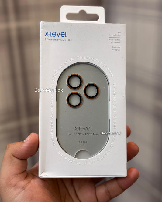 X-Level Mettalic HD Anti-Scratch Camera Lens Rings for 17 Series