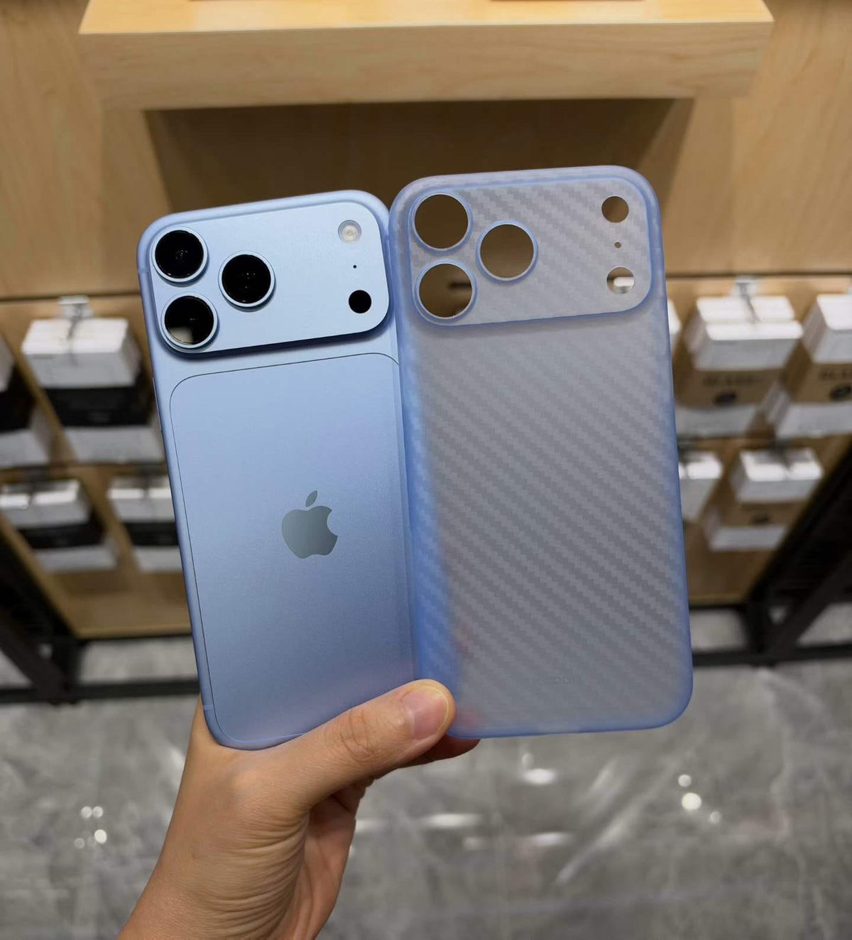 Kz-Doo Air Carbon Ultra Thin Case for iPhone | Premium 0.3mm Slim Protective Cover