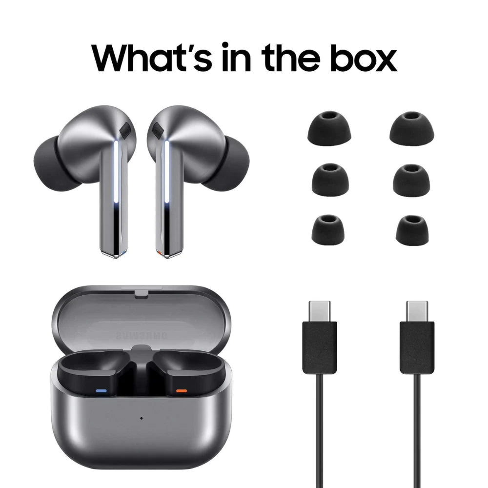 Galaxy Buds 3 Pro Wireless Earbuds – Deep Bass, Crystal Clear Mic, Bluetooth 5.4 – Best Earbuds for Music & Calls