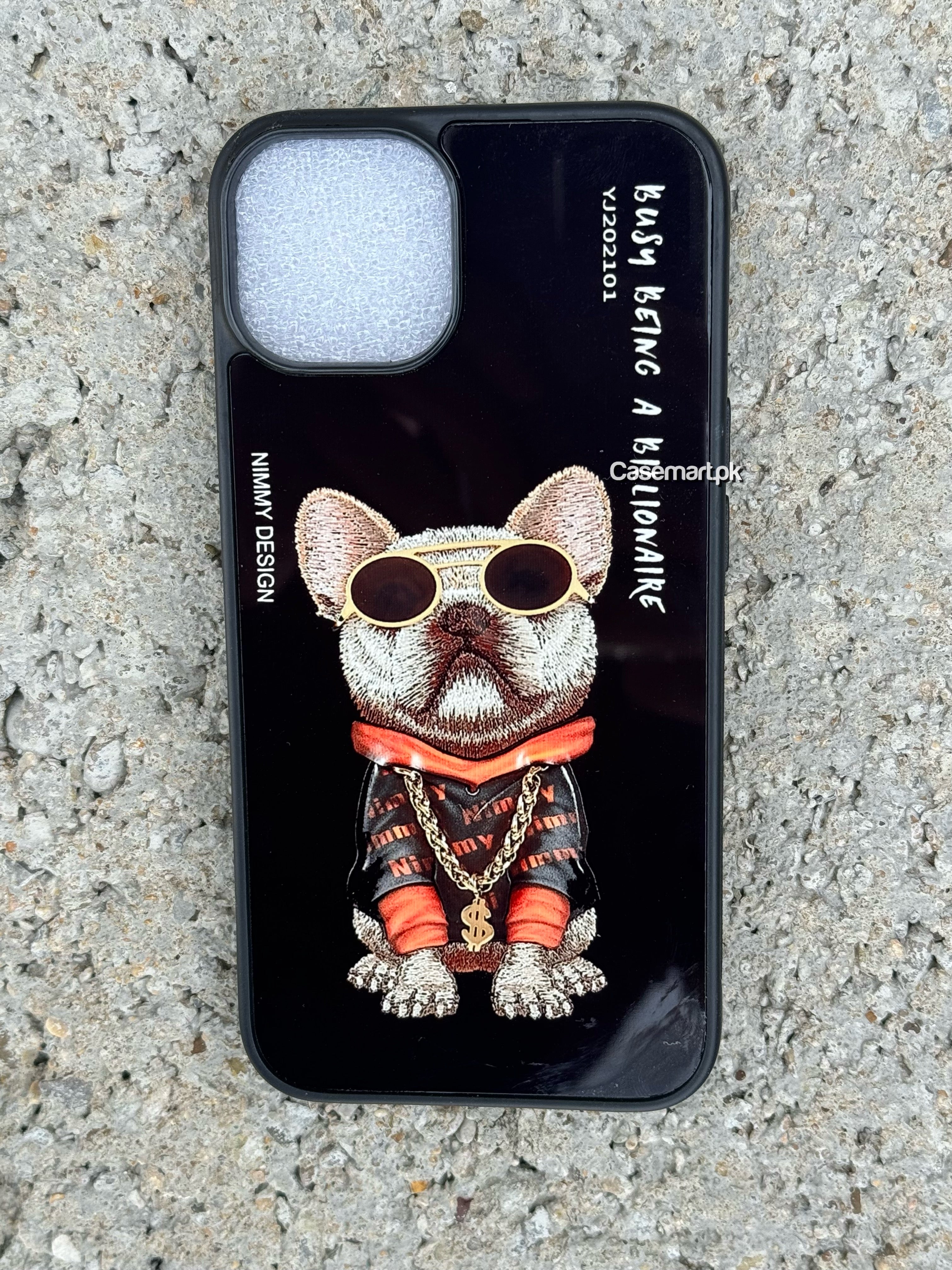 billionaire bulldog customised case