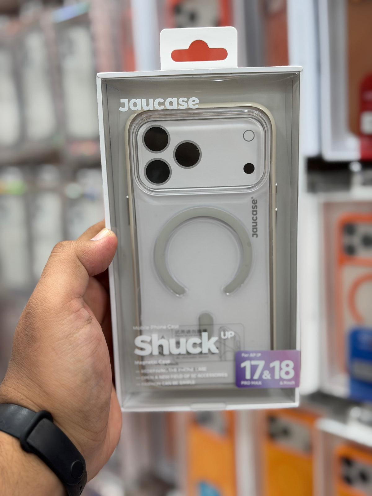 JUACASE Shuck Never-Yellow Color MagSafe Case iPhone 18 Pro Max