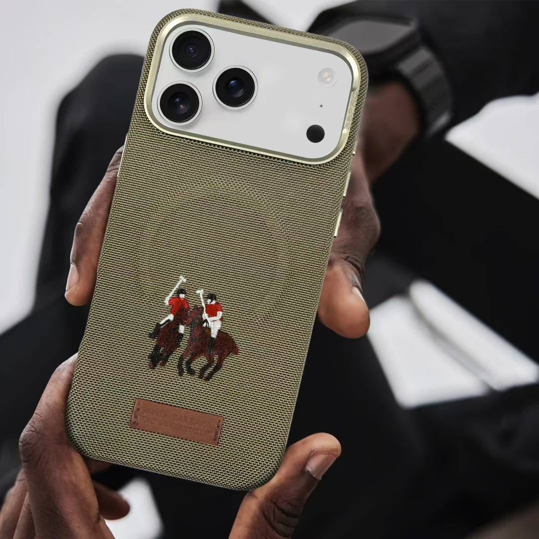 Santa Barbara Polo Raquet Club YOLANDA Series for iPhone 17 Pro Max (Brown)