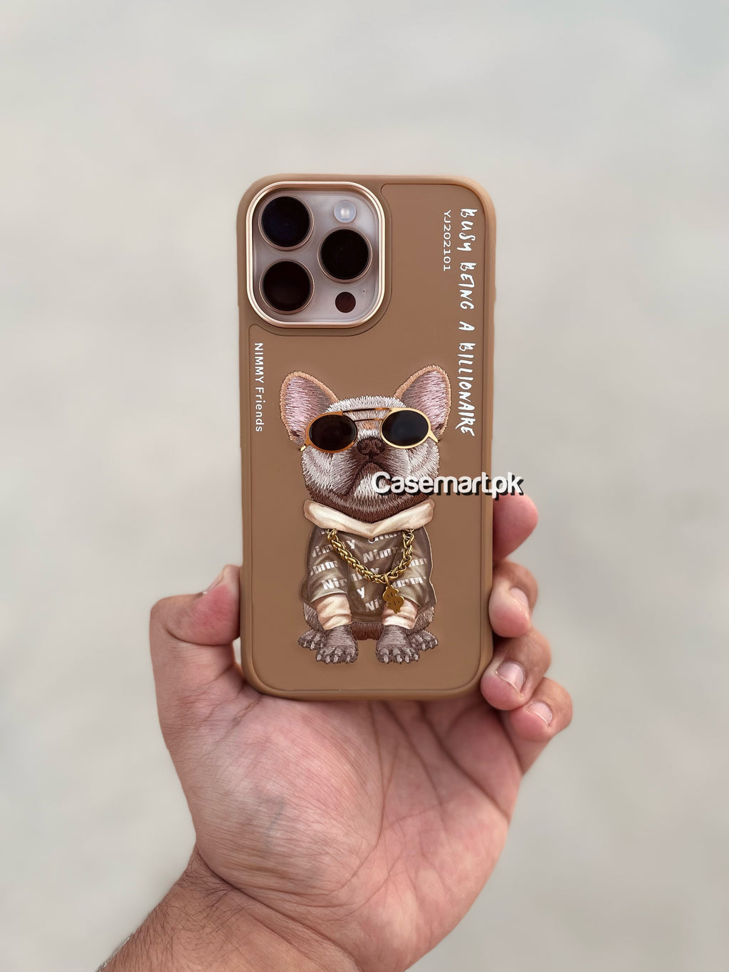 Nimmy original billionaire case in genuine leather for Apple iPhone 16 pro and 16 pro max
