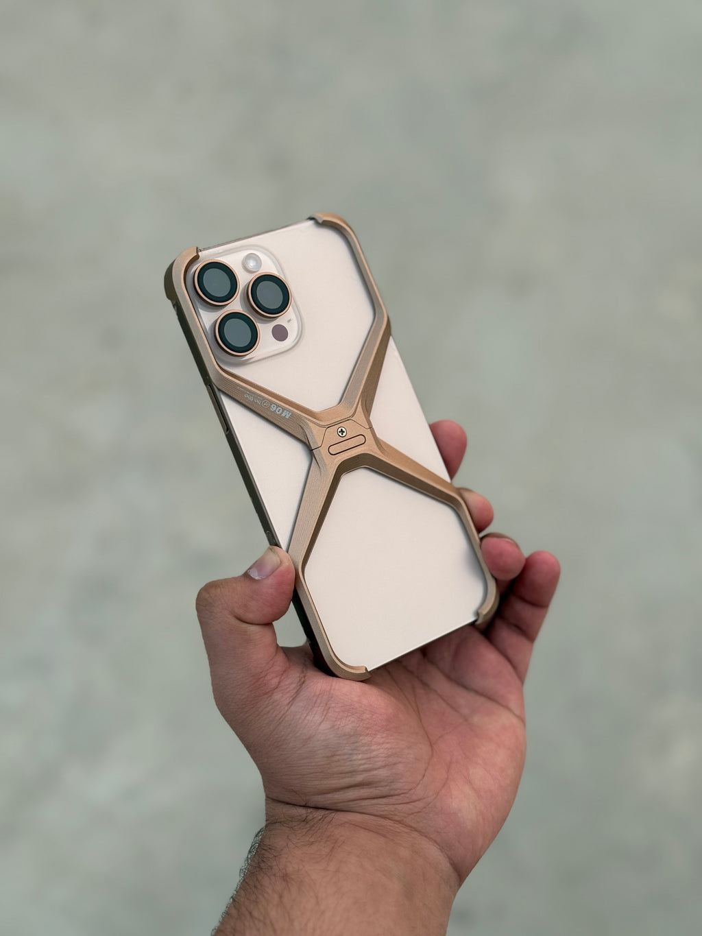 Metal Luxury Aluminum X Case in Desert 16 Pro Max