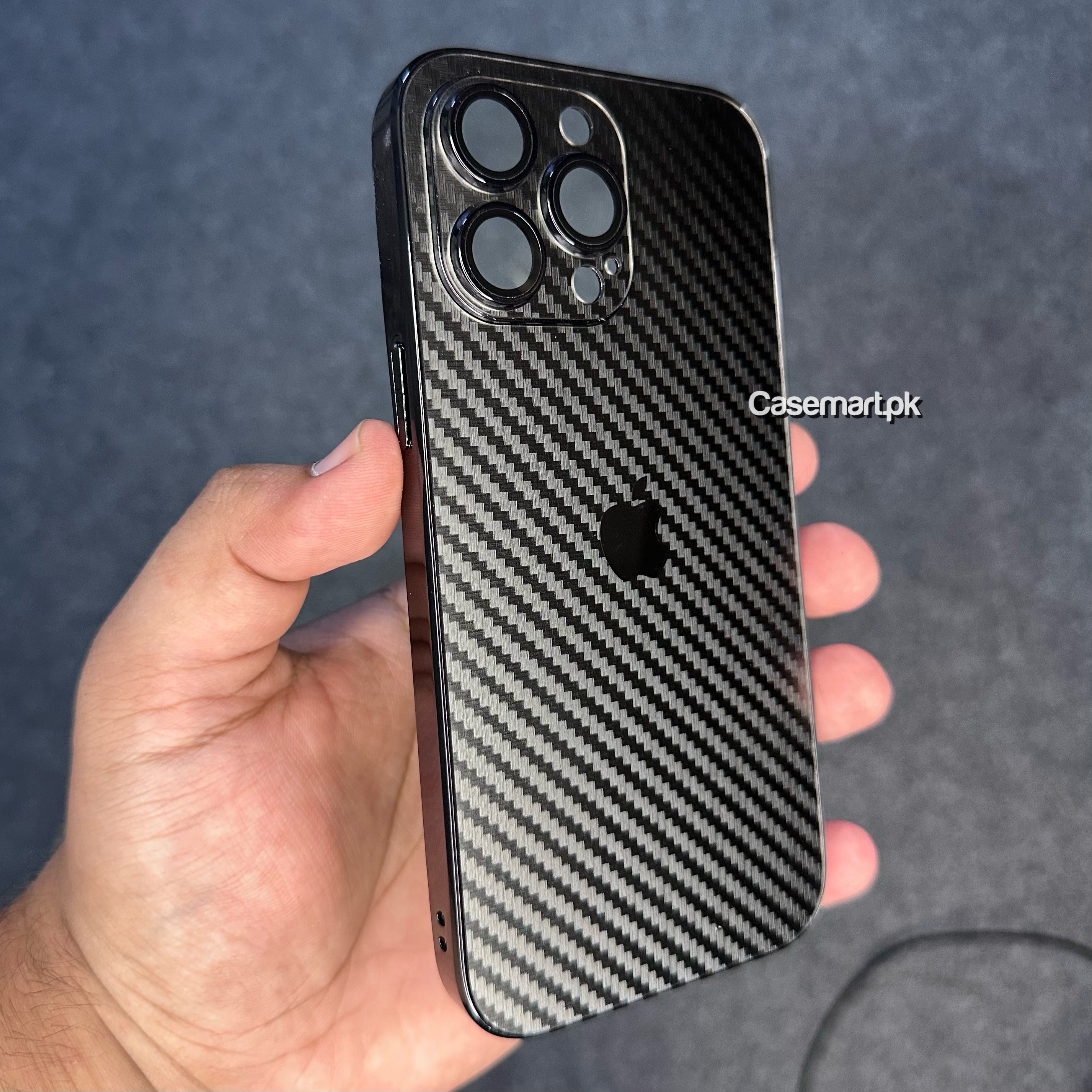 carbon fibre texture case with camera protection iphone 14 pro max