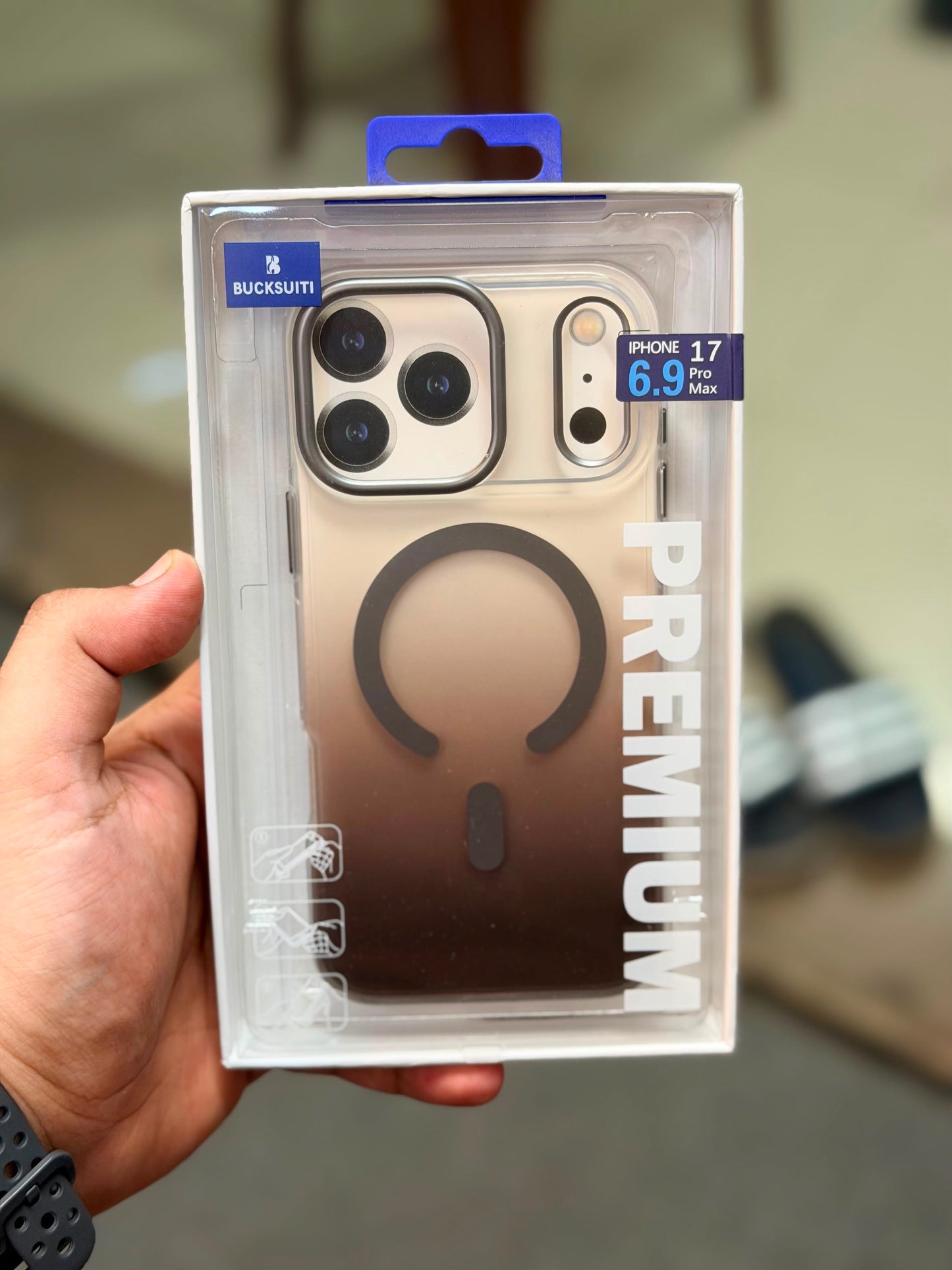 Bucksuiti Dual Shade Matte Case for 17 Pro Max