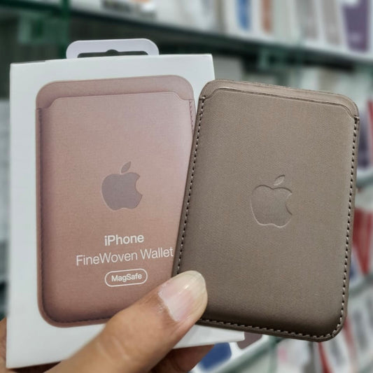 Apple MagSafe FineWoven Wallet with Pop-Up Notification in Titanium Grey