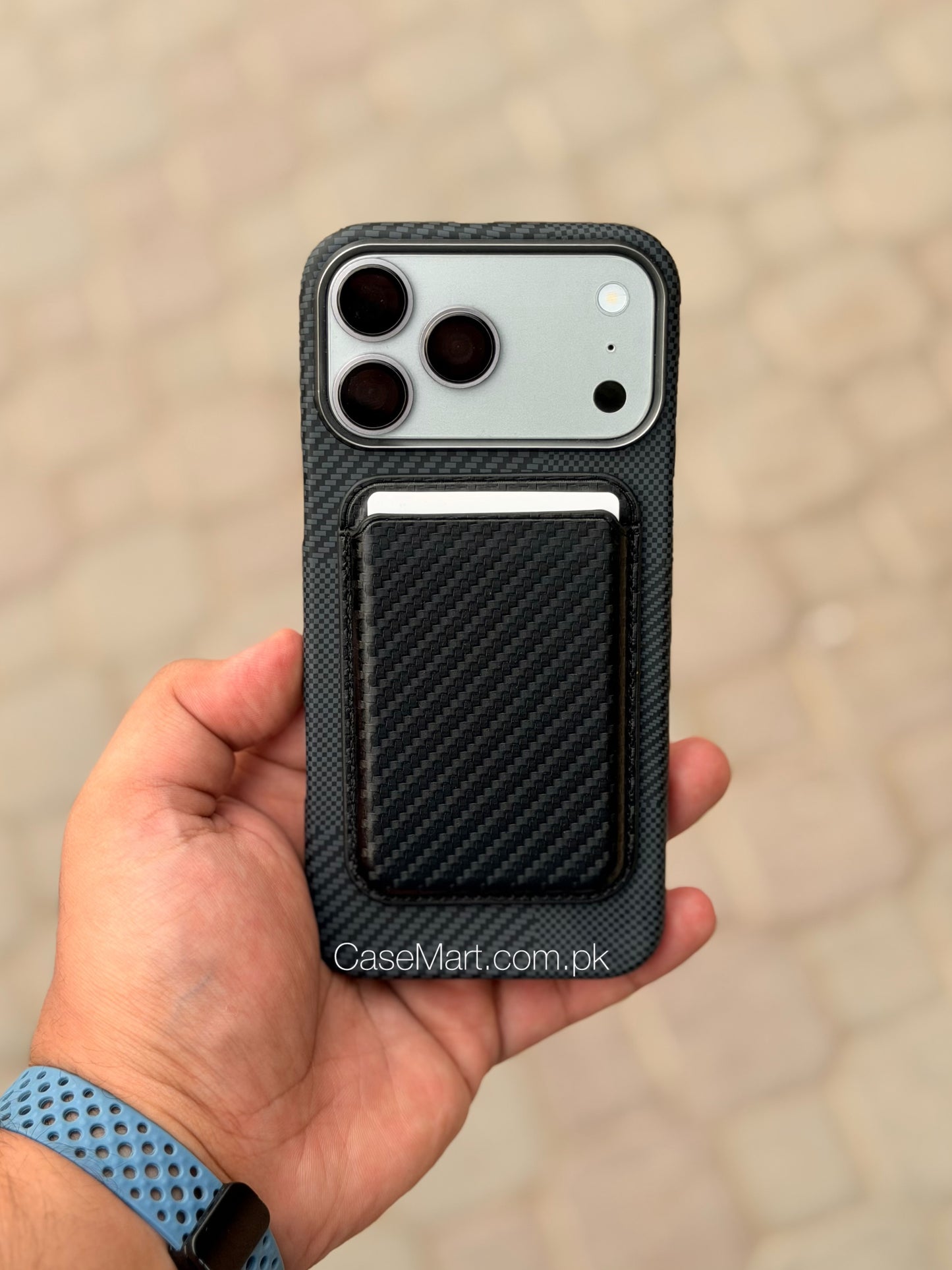 Carbon Fibre MagSafe Card Wallet