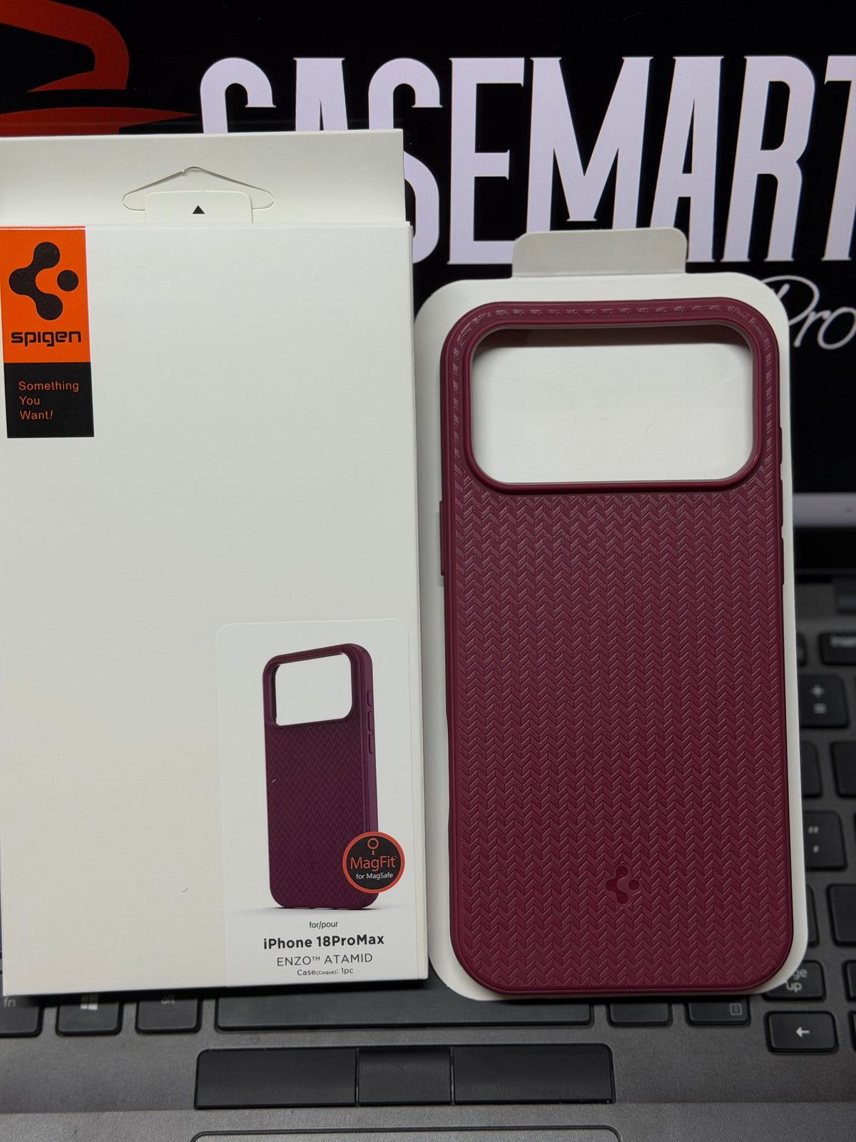 Spigen MagSafe Rugged Armor Case - MagArmor MagFit Enzo Series for iPhone 17/18 Pro Max