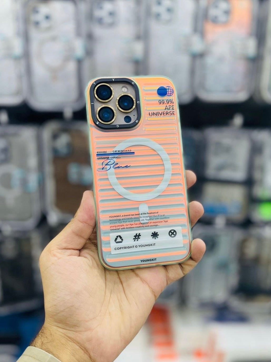 YoungKit Lugagge Color Changing Case 16 Pro Max