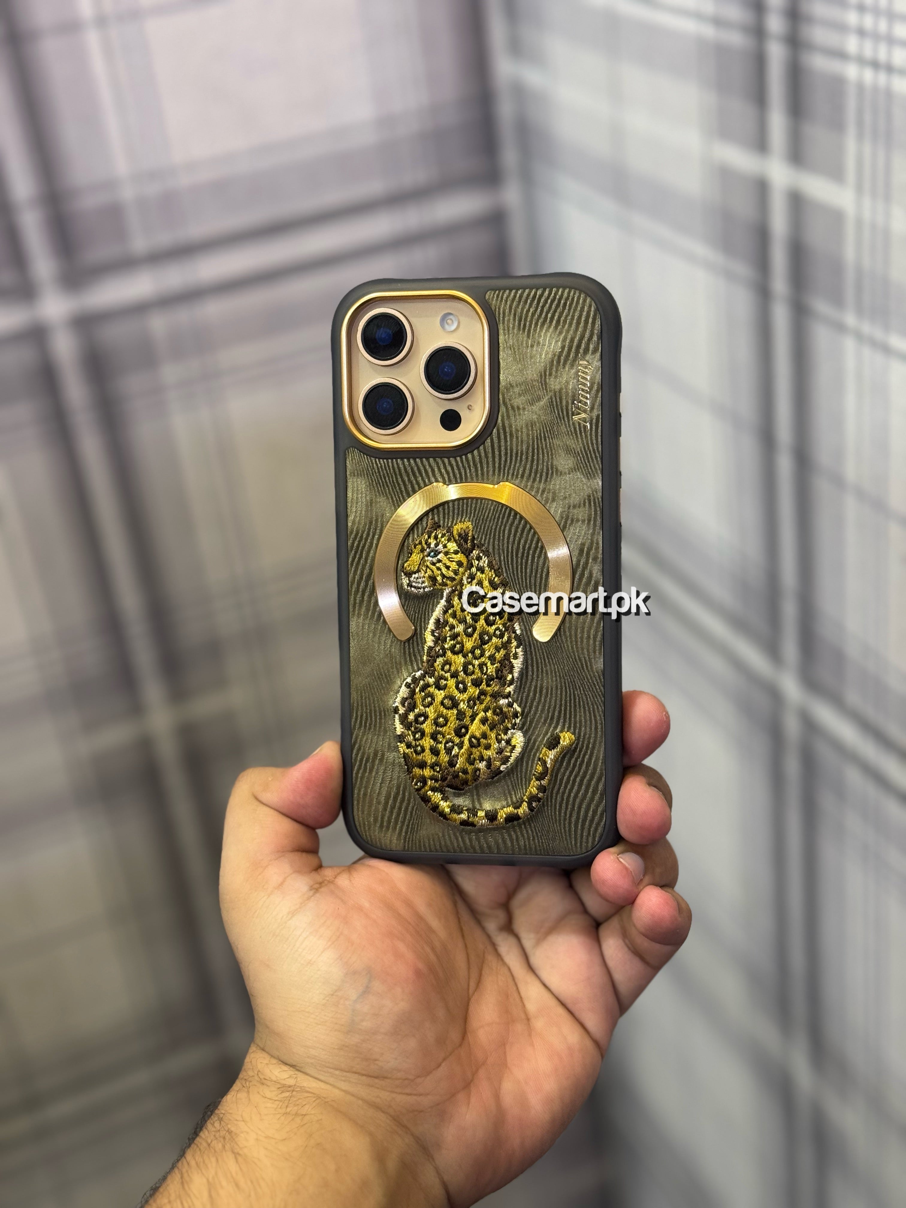 Nimmy original fantasy animal case finewoven+magsafe for Apple iPhone 16 pro max