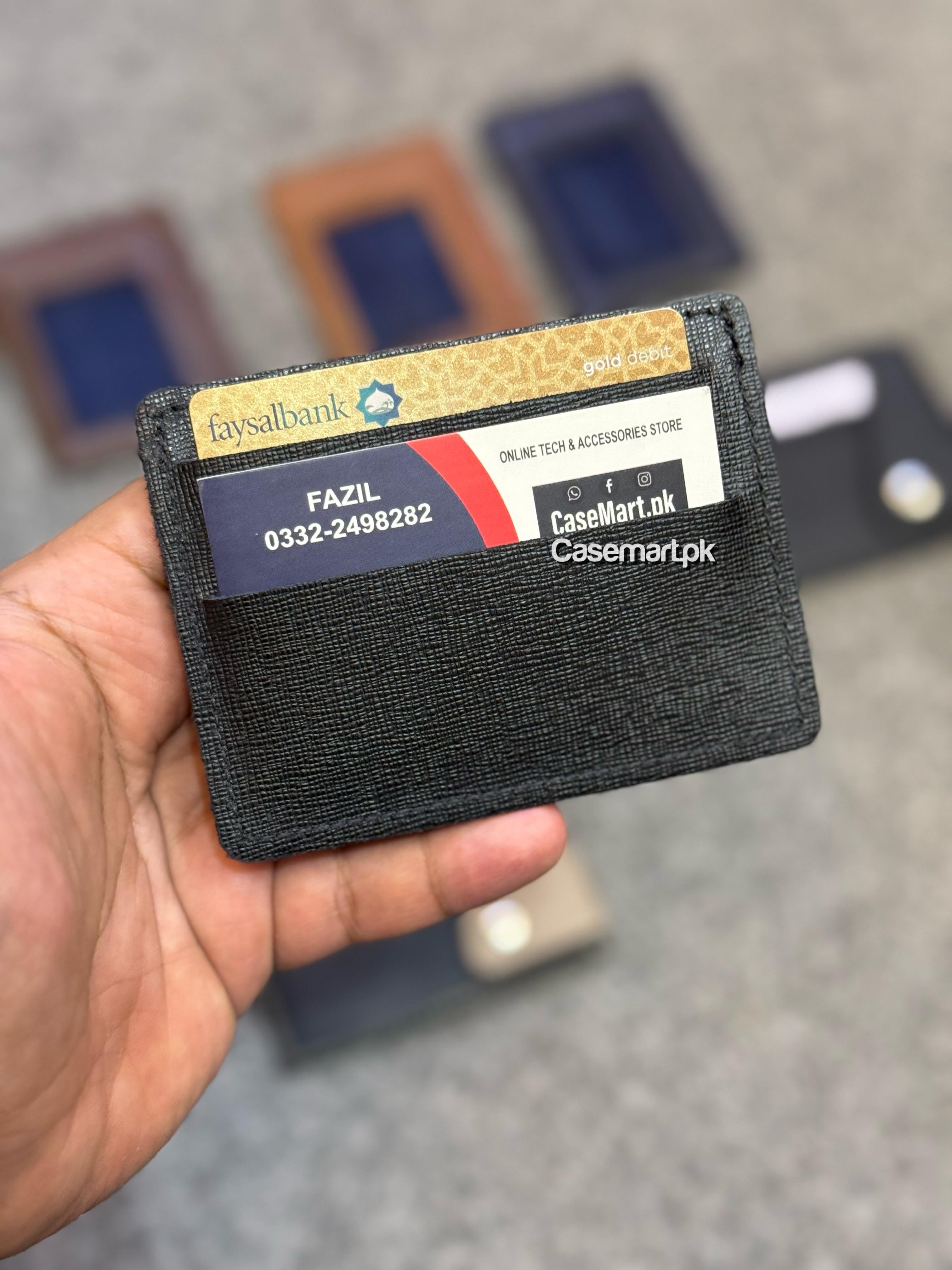 Genuine Leather Card Wallet